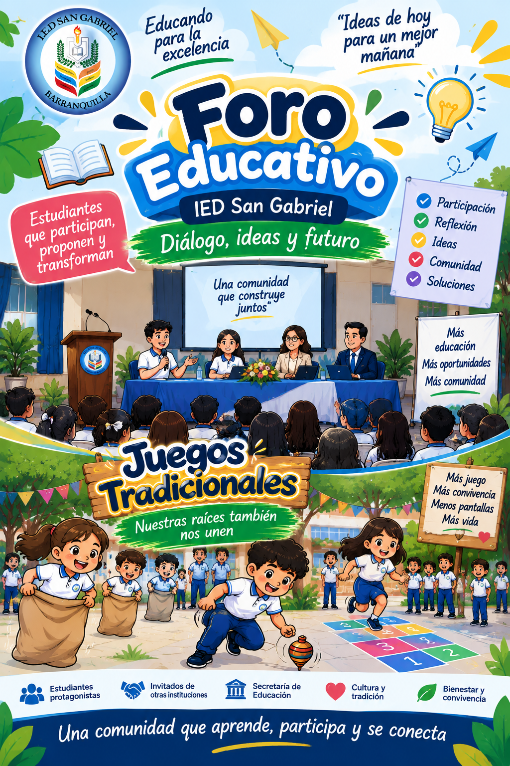 Publicidad del evento Forojuego